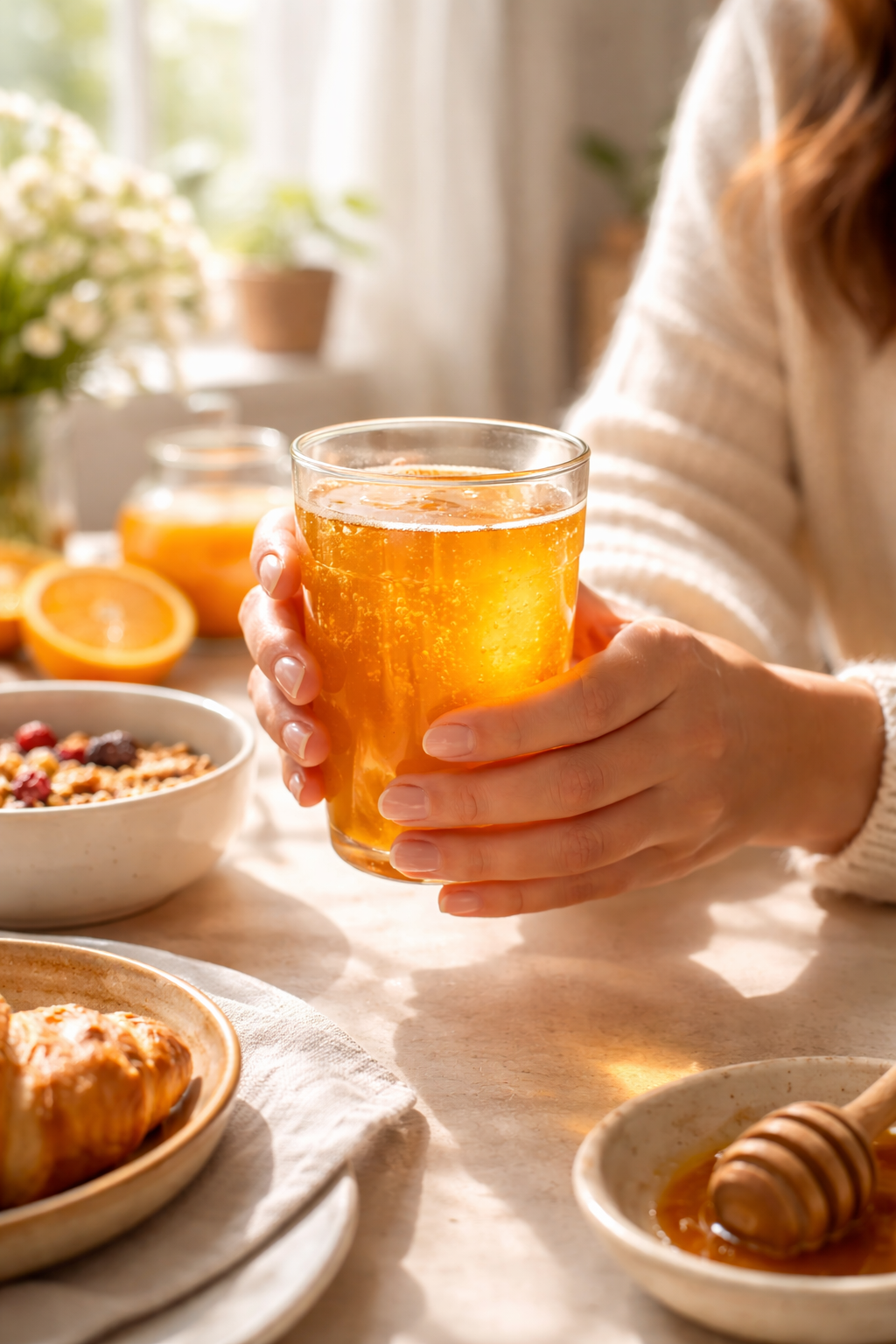 Morning wellness ritual