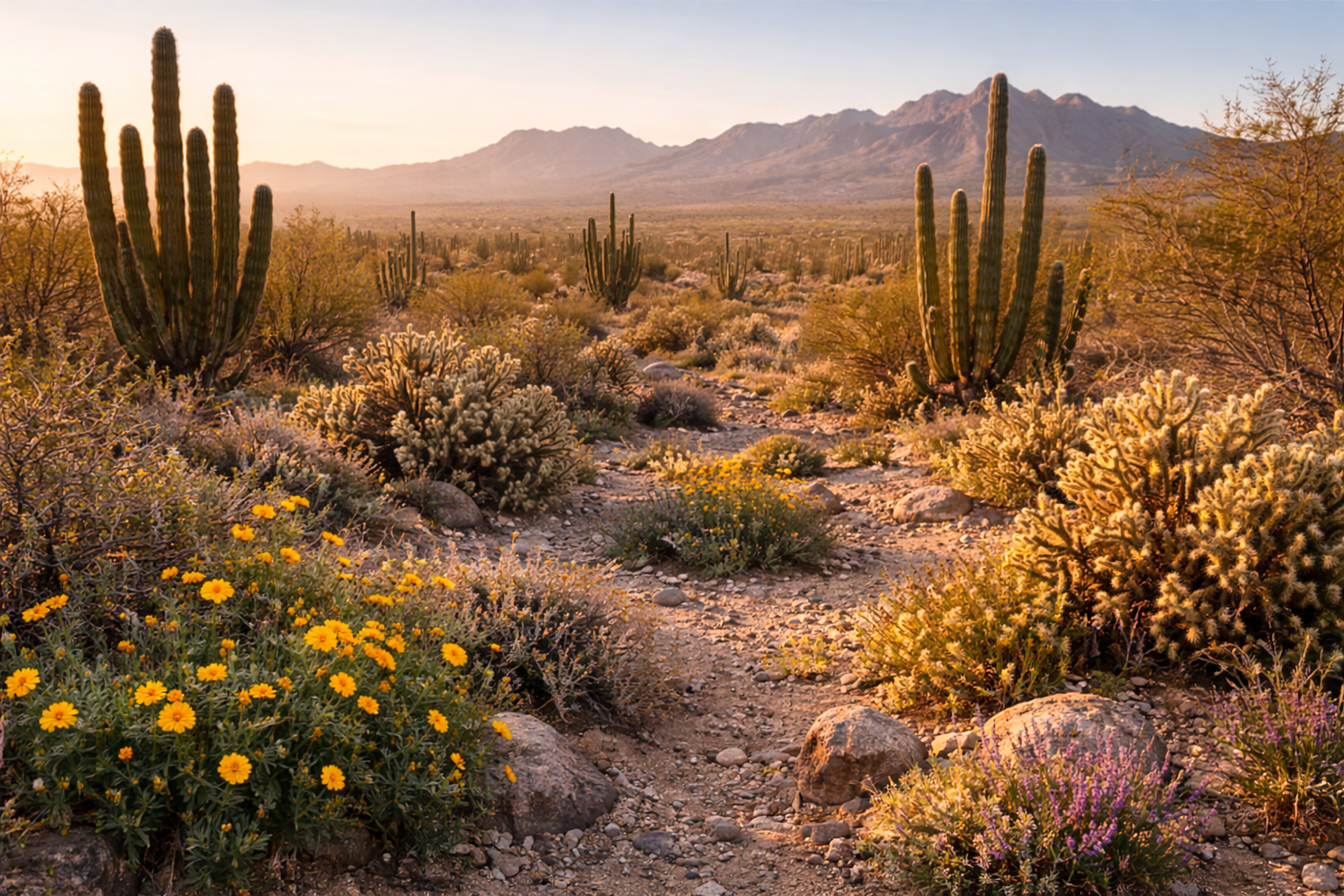 Baja desert landscape